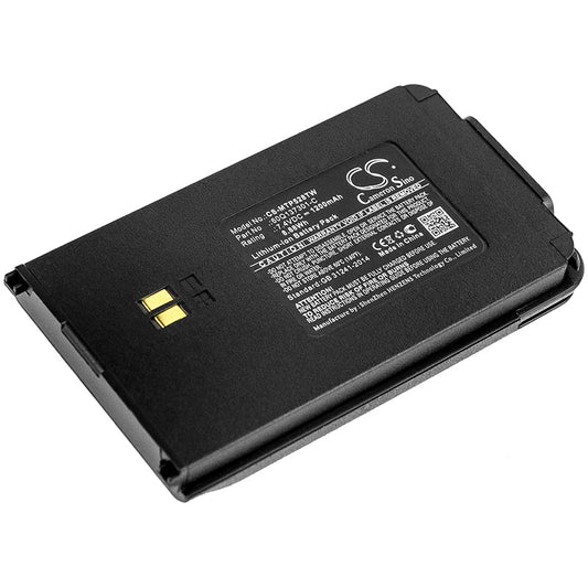 Replacement Battery for Motorola  Clarigo SMP-508 – Two-Way Radio – 1200mAh / 8.88Wh / 7.4V