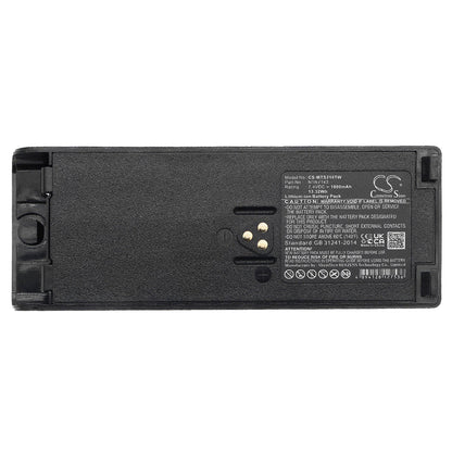 Replacement Battery for Motorola  GP1200 – Two-Way Radio – 1800mAh / 13.32Wh / 7.4V