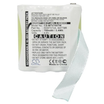 Replacement Battery for Motorola M370H1A SX700R, TalkAbout FV700R, – 700mAh