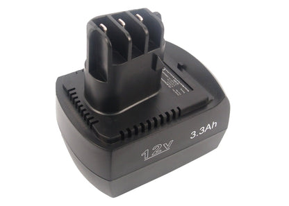 Replacement Battery for Metabo  BS 12 SP – Power Tools – 3300mAh / 39.60Wh / 12.0V