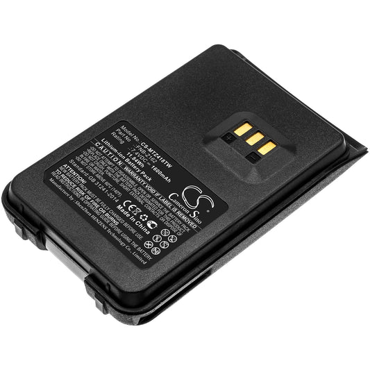 Replacement Battery for Motorola  MagOne V418D – Two-Way Radio – 1600mAh / 11.84Wh / 7.4V