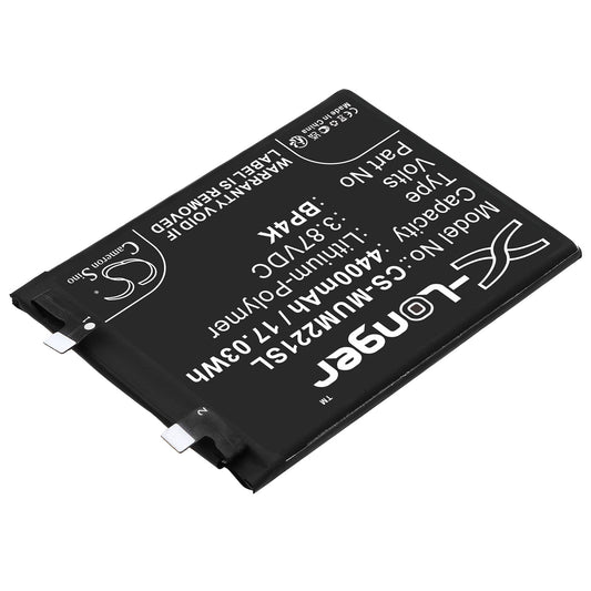 Replacement Battery for Xiaomi  22101320C – Mobile, SmartPhone – 4400mAh / 17.03Wh / 3.87V