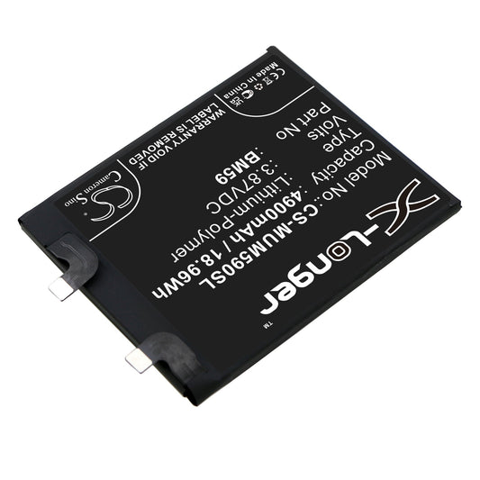 Replacement Battery for Xiaomi  11T – Mobile, SmartPhone – 4900mAh / 18.96Wh / 3.87V