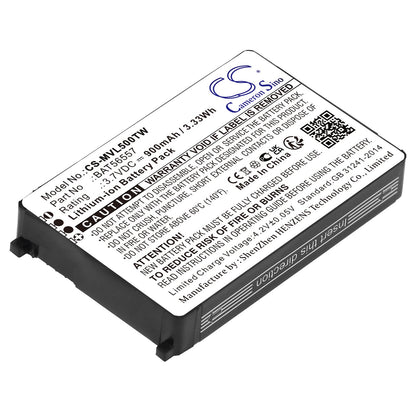 Replacement Battery for Motorola  CLS1000 – Two-Way Radio – 900mAh / 3.33Wh / 3.7V