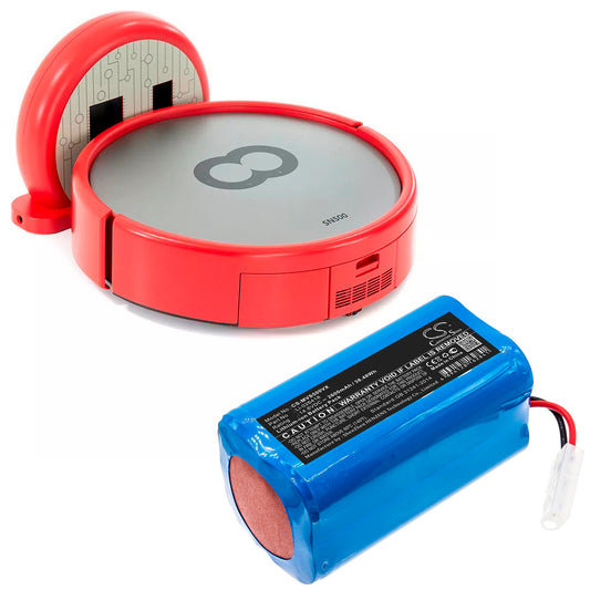 Replacement Battery for Kealive I6 Robot Vacuum Cleaner – 2600mAh / 38.48Wh