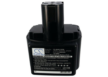 Replacement Battery for Max Rebar  RB213 – Power Tools – 1500mAh / 14.40Wh / 9.6V