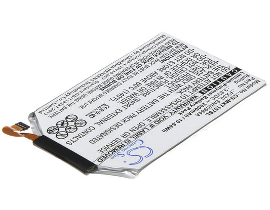Replacement Battery for Motorola  Moto X Pure Edition – Mobile, SmartPhone – 2800mAh / 10.64Wh / 3.8V