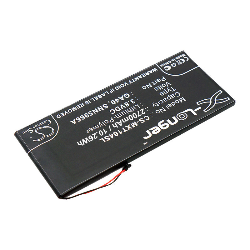 Replacement Battery for Motorola  Moto G4 – Mobile, SmartPhone – 2700mAh / 10.26Wh / 3.8V