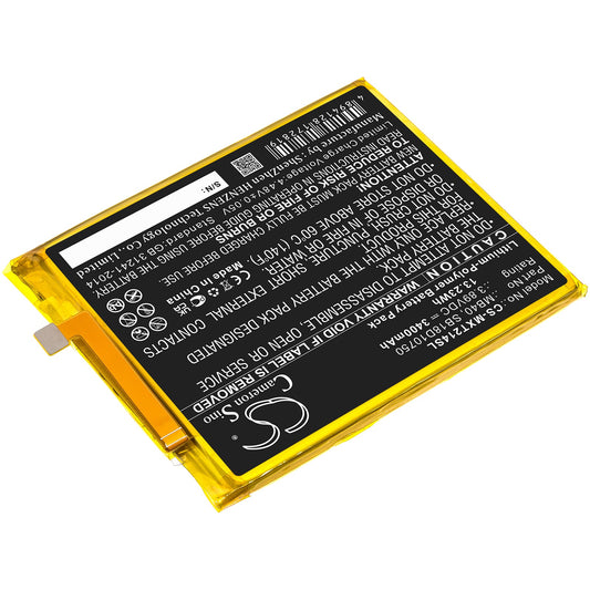 Replacement Battery for Motorola  Edge 20 5G 2021 – Mobile, SmartPhone – 3400mAh / 13.23Wh / 3.89V