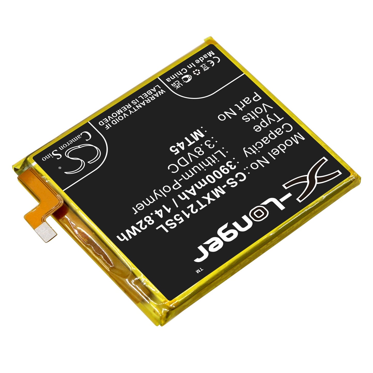 Replacement Battery for Motorola  Edge 20 Pro – Mobile, SmartPhone – 3900mAh / 14.82Wh / 3.8V