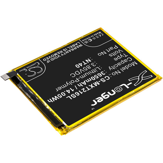 Replacement Battery for Motorola  G Pure 2021 – Mobile, SmartPhone – 3650mAh / 14.05Wh / 3.85V