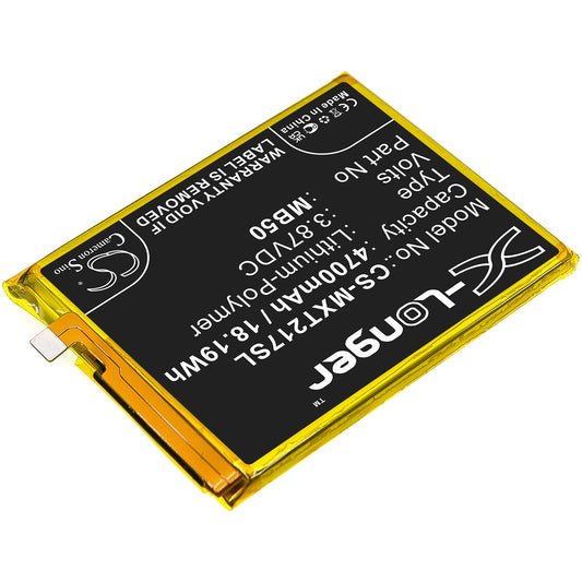 Replacement Battery for Motorola  Moto Edge S30 – Mobile, SmartPhone – 4700mAh / 18.19Wh / 3.87V