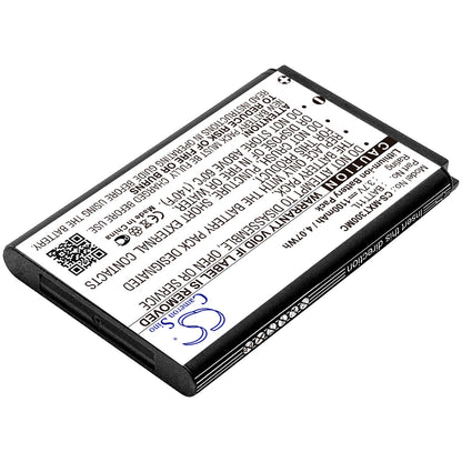 Replacement Battery for VIVITAR  DVR-820HD – Camera – 1100mAh / 4.07Wh / 3.7V
