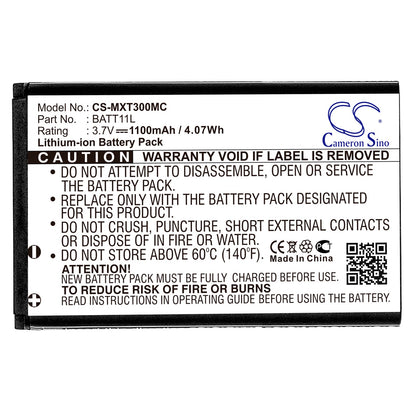 Replacement Battery for Midland  XTA-510 – Camera – 1100mAh / 4.07Wh / 3.7V