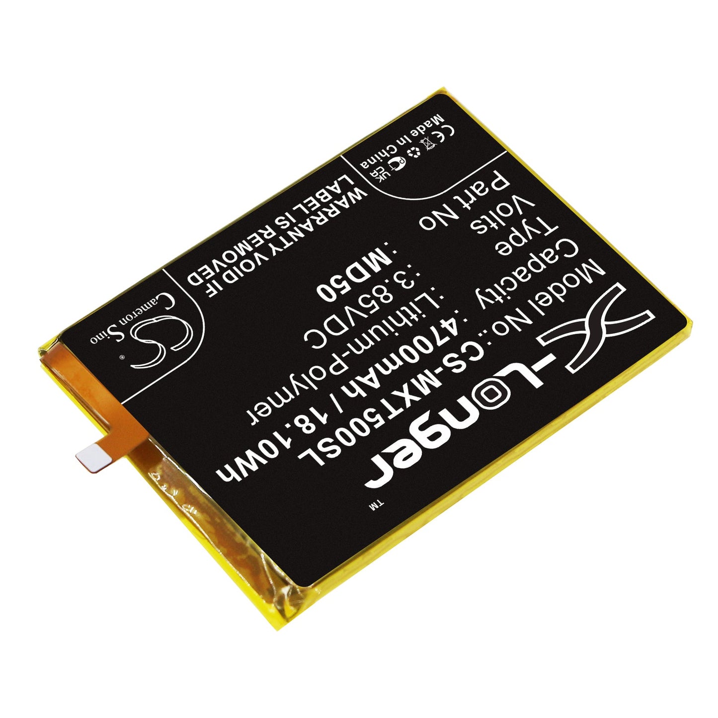 Replacement Battery for Motorola  Moto G Stylus 5G 2021 – Mobile, SmartPhone – 4700mAh / 18.10Wh / 3.85V