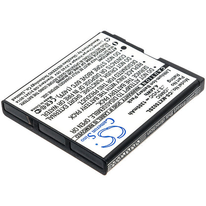 Replacement Battery for Motorola  Greco – Mobile, SmartPhone – 1200mAh / 4.44Wh / 3.7V