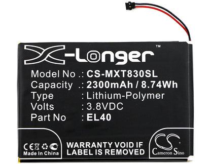 Replacement Battery for Motorola  Moto E XT1019 – Mobile, SmartPhone – 2300mAh / 8.74Wh / 3.8V