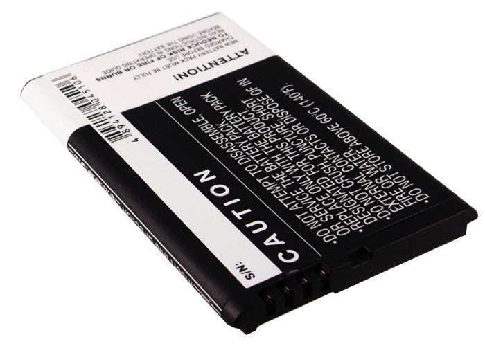 Replacement Battery for Motorola  Domino + – Mobile, SmartPhone – 1800mAh/6.66Wh / 3.7V