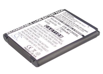 Replacement Battery for Sagem  MY200X – Mobile, SmartPhone – 720mAh / 2.66Wh / 3.7V