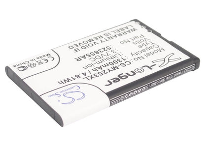 Replacement Battery for Sagem  253491226 – Mobile, SmartPhone – 1300mAh/4.81Wh / 3.7V