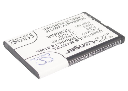 Replacement Battery for Sagem  253491226 – Mobile, SmartPhone – 1300mAh/4.81Wh / 3.7V