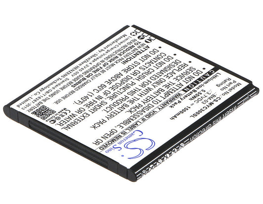 Replacement Battery for Myphone  C-Smart – Mobile, SmartPhone – 1500mAh / 5.55Wh / 3.7V