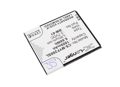 Replacement Battery for MyPhone  Fun 2 – Mobile, SmartPhone – 1800mAh / 6.66Wh / 3.7V