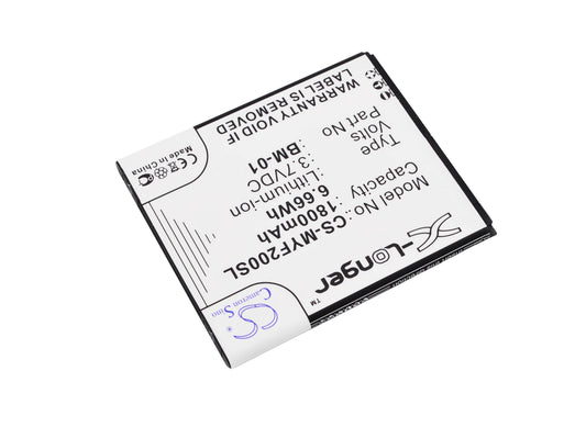 Replacement Battery for MyPhone  Fun 2 – Mobile, SmartPhone – 1800mAh / 6.66Wh / 3.7V