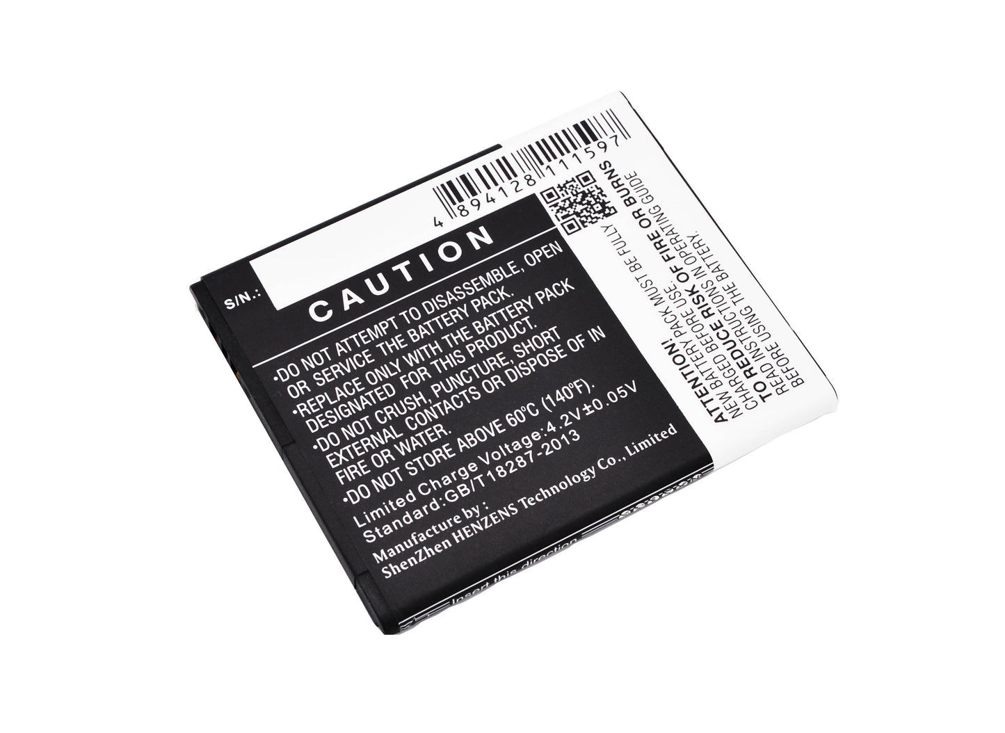 Replacement Battery for MyPhone  Fun 2 – Mobile, SmartPhone – 1800mAh / 6.66Wh / 3.7V