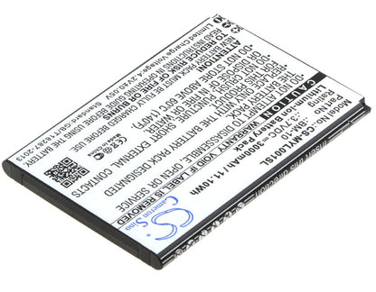 Replacement Battery for myPhone  L-Line – Mobile, SmartPhone – 3000mAh / 11.10Wh / 3.7V