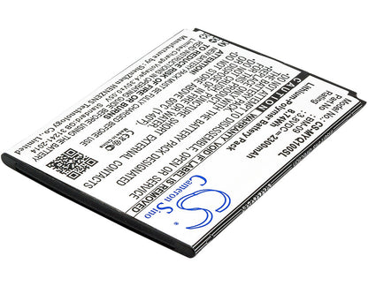 Replacement Battery for MyPhone  Q-smart Premium – Mobile, SmartPhone – 2300mAh / 8.74Wh / 3.8V