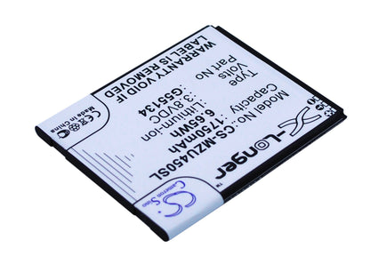 Replacement Battery for NAVON  Mizu M450 – Mobile, SmartPhone – 1750mAh / 6.65Wh / 3.8V