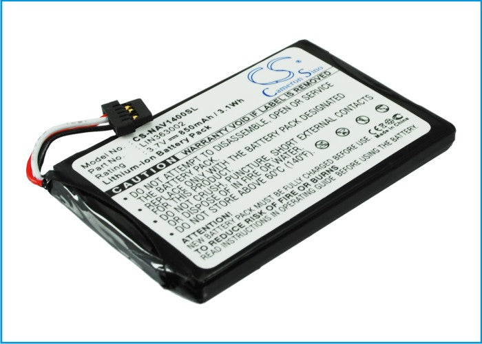 Replacement Battery for Navigon  1400 – GPS, Navigator – 850mAh / 3.7V