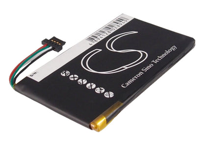 Replacement Battery for Navigon  2100 Max – GPS, Navigator – 1200mAh / 3.7V