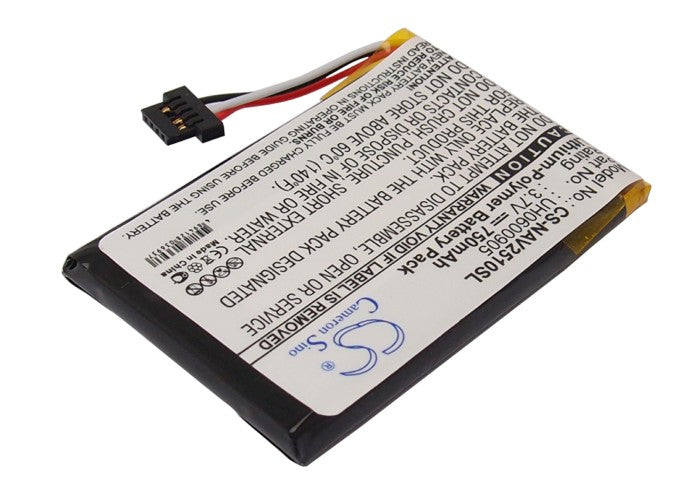 Replacement Battery for Navigon  2510 – GPS, Navigator – 750mAh / 3.7V