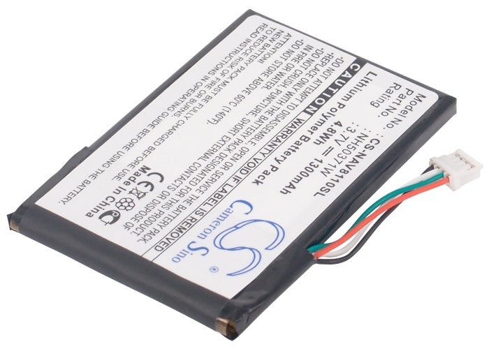 Replacement Battery for Navigon  8110 – GPS, Navigator – 1300mAh / 3.7V