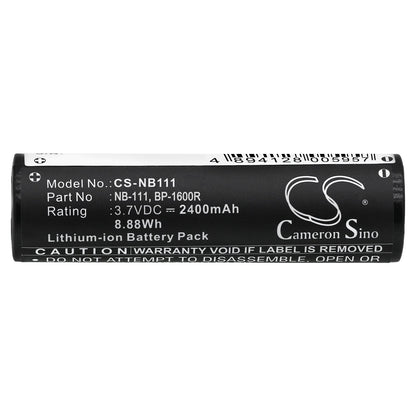 Replacement Battery for YASHICA  Samuria 2100DG – Camera – 2400mAh / 8.88Wh / 3.7V