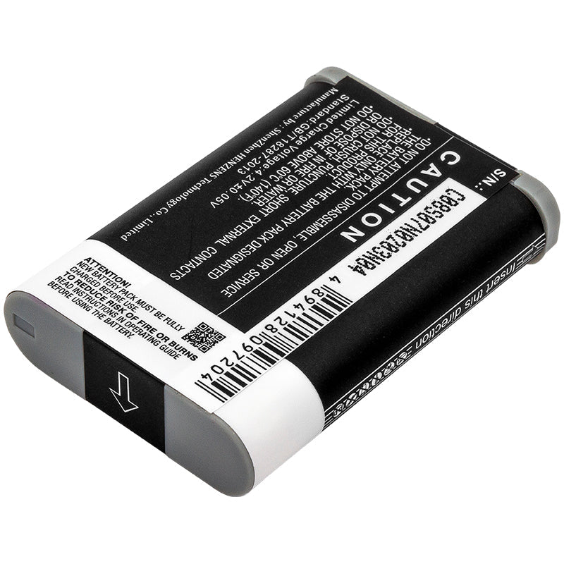 Replacement Battery for Canon  LEGRIA Mini X – Camera – 1900mAh / 6.84Wh / 3.6V