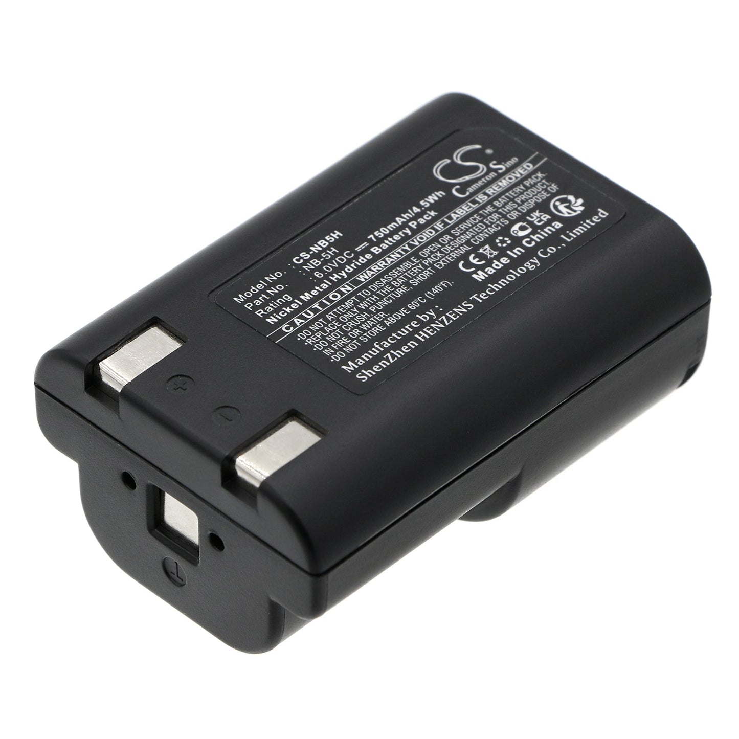 Replacement Battery for Canon  PowerShot 600 – Camera – 750mAh / 6.0V