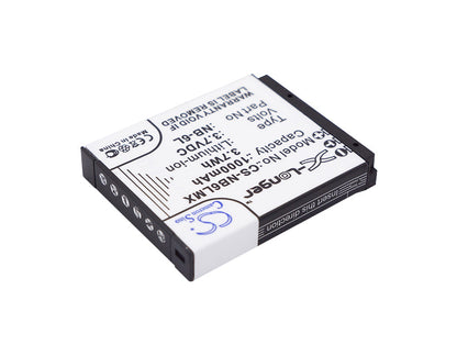 Replacement Battery for Canon  Digital IXUS 200 IS – Camera – 1000mAh / 3.70Wh / 3.7V