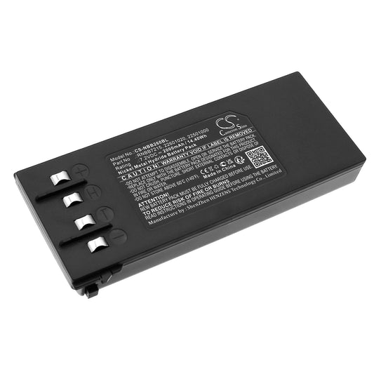 Replacement Battery for NBB  2.260.1020 – Crane Remote Control – 2000mAh / 14.40Wh / 7.2V