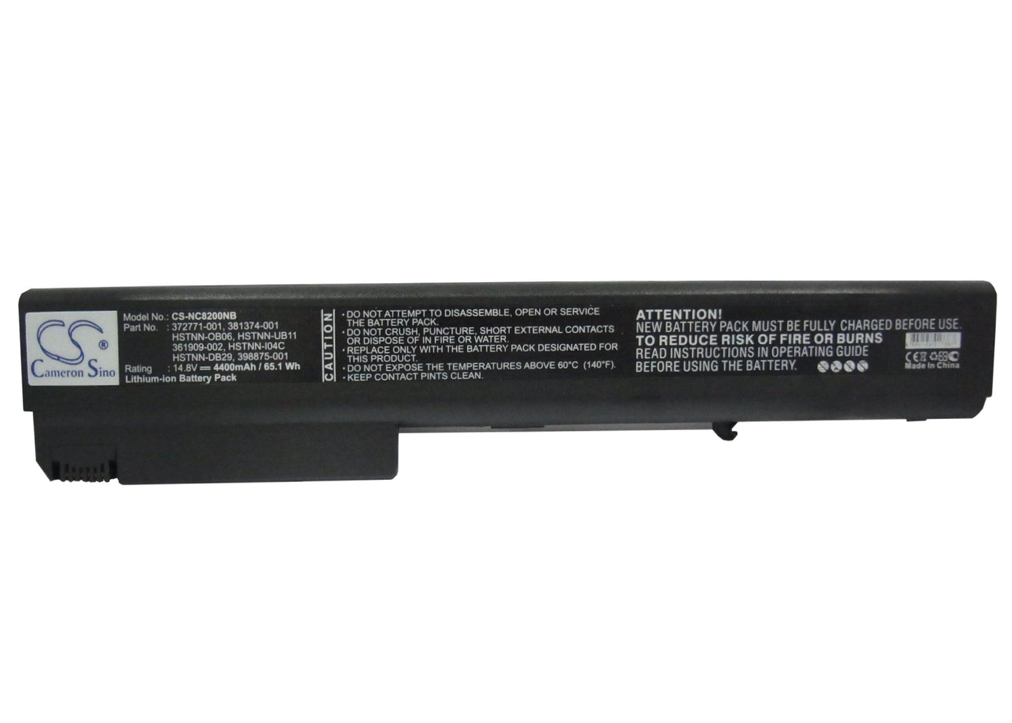 Replacement Battery for HP  Business Notebook 6720t – Notebook, Laptop – 4400mAh / 65.12Wh / 14.8V