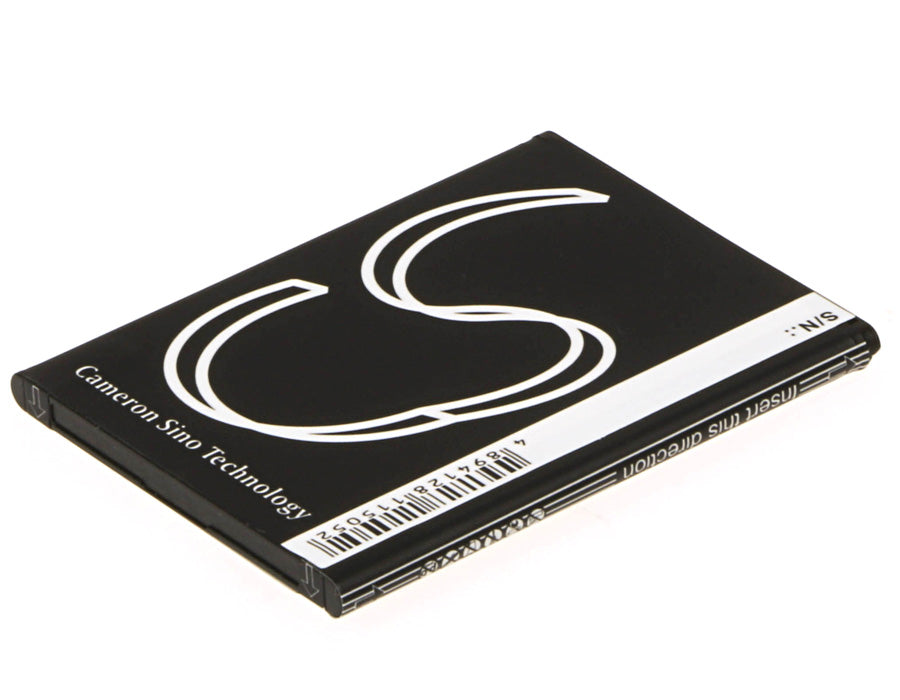 Replacement Battery for INQ  Cloud Touch – Mobile, SmartPhone – 1500mAh / 5.55Wh / 3.7V