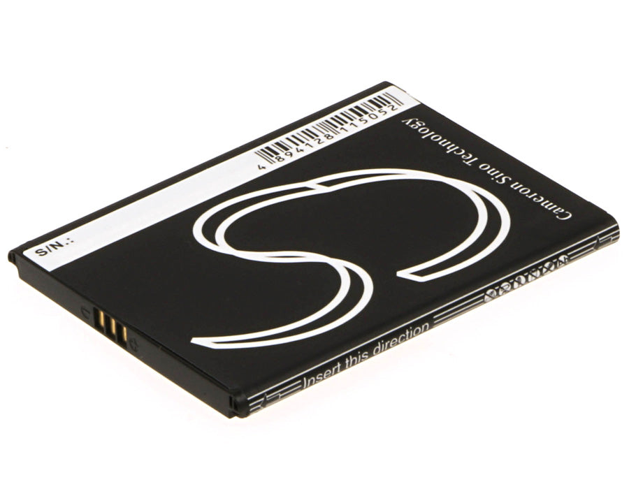 Replacement Battery for INQ  Cloud Touch – Mobile, SmartPhone – 1500mAh / 5.55Wh / 3.7V