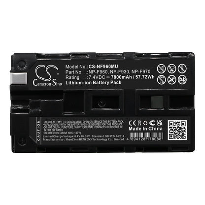 Replacement Battery for Sony  CCD-RV100 – Camera – 7800mAh / 57.72Wh / 7.4V