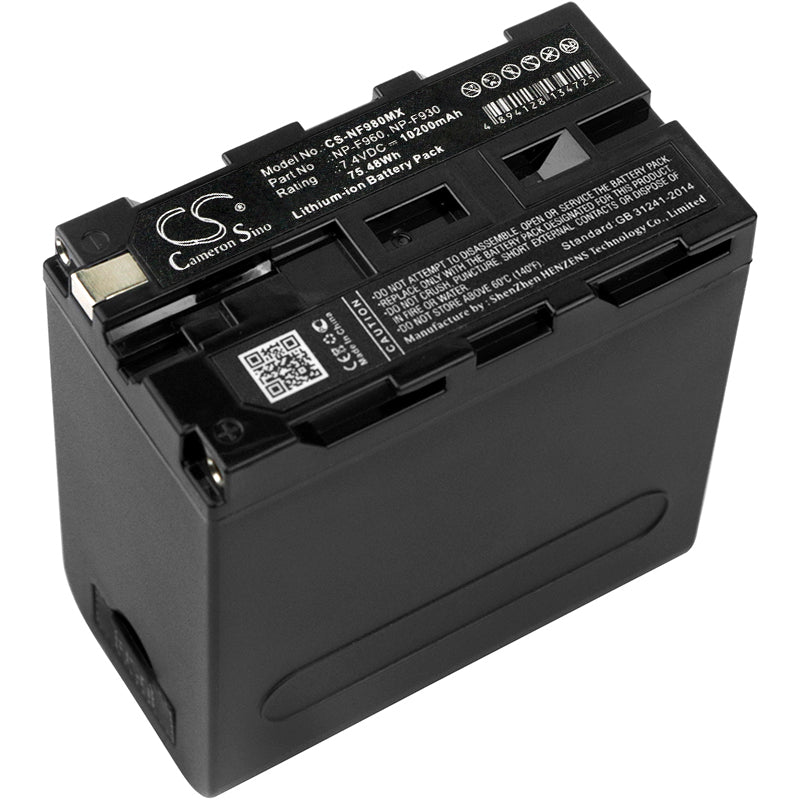 Replacement Battery for Sound Devices  7-Series Audio Recorders – Camera – 10200mAh / 75.48Wh / 7.4V