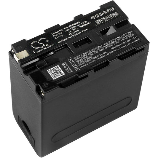 Replacement Battery for Sound Devices  7-Series Audio Recorders – Camera – 10200mAh / 75.48Wh / 7.4V
