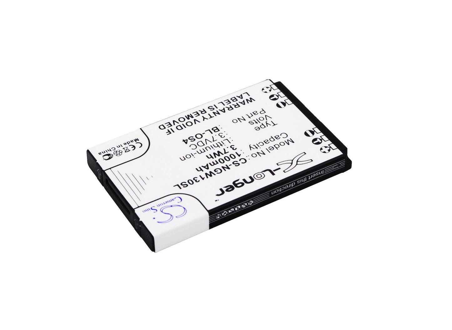 Replacement Battery for NGM  Boris – Mobile, SmartPhone – 1000mAh / 3.70Wh / 3.7V