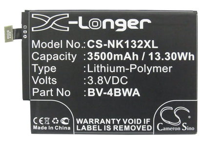 Replacement Battery for Nokia  Lumia 1320 – Mobile, SmartPhone – 3500mAh / 13.30Wh / 3.8V
