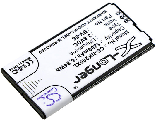 Replacement Battery for Nokia  RM-1013 – Mobile, SmartPhone – 1800mAh / 6.84Wh / 3.8V